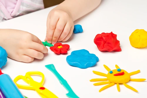 Playdough activities: children 3-6 years